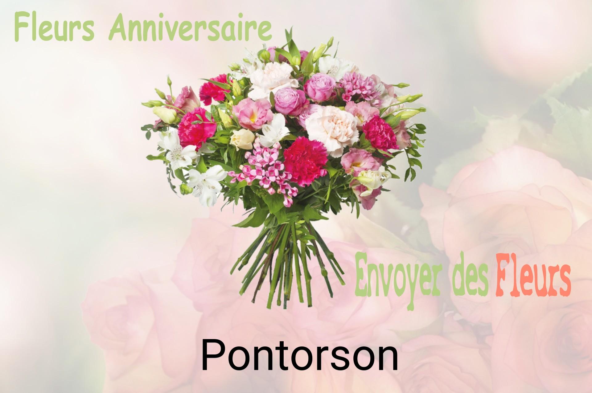 Bouquet de fleurs d’anniversaire livré à Pontorson