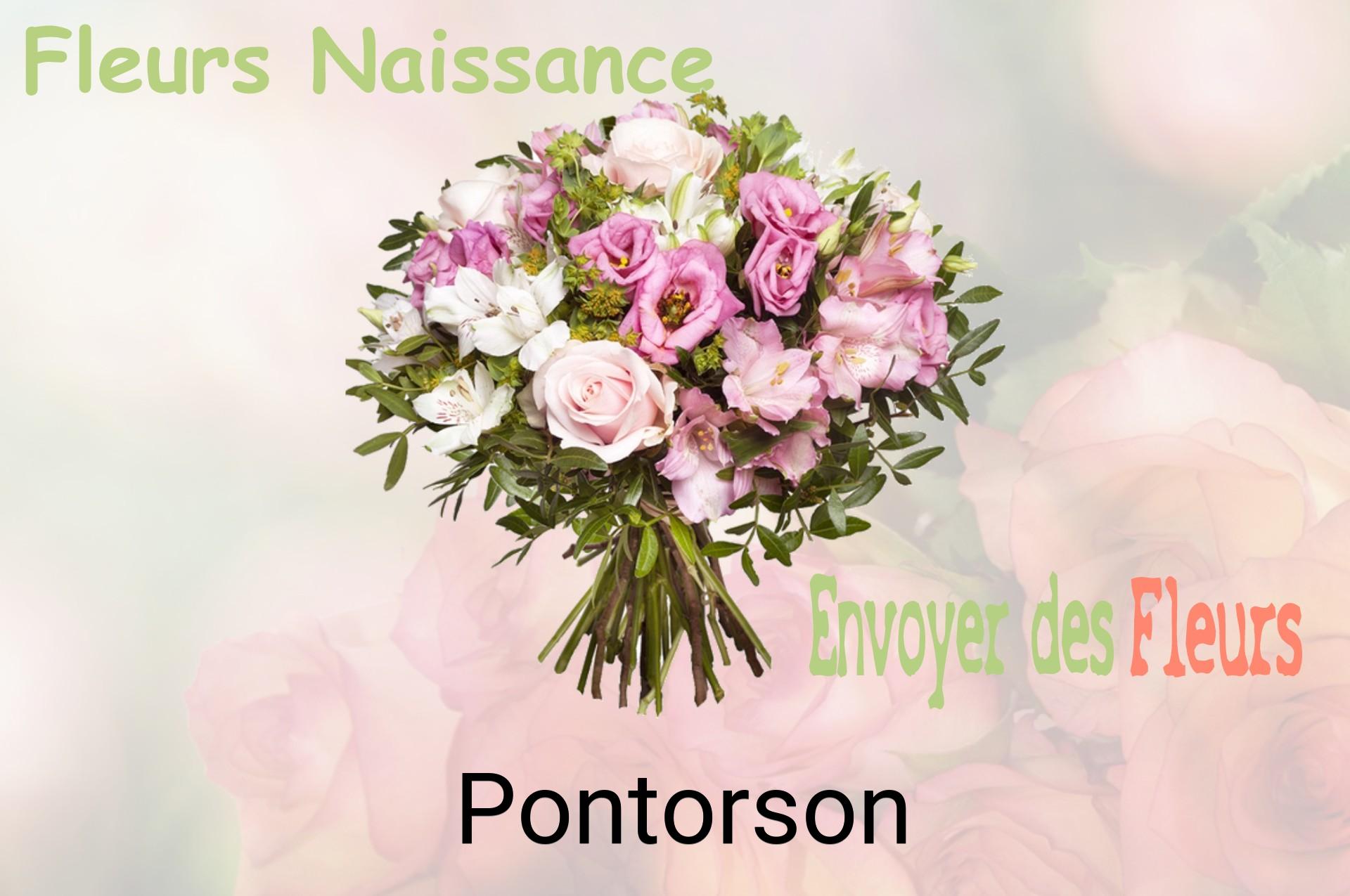 Bouquet de fleurs de naissance livré à Pontorson